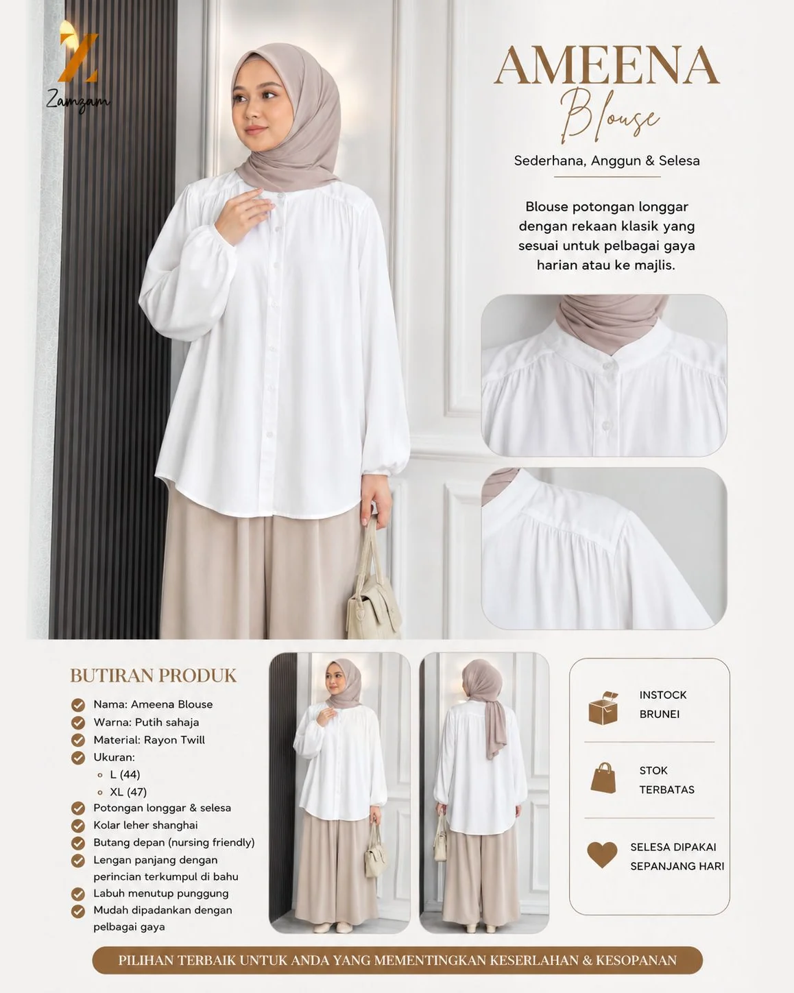 Ameena Blouse, photo 2 of 3